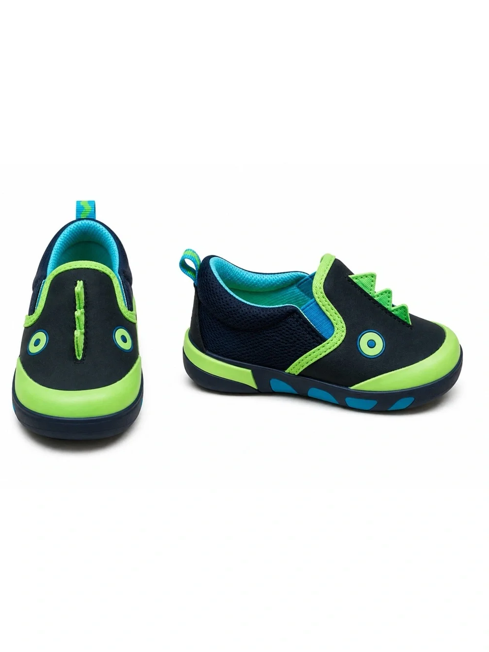 Cat & Jack Xander 3D Alligator Dinosaur Slip On Sneakers Toddler Size 5
